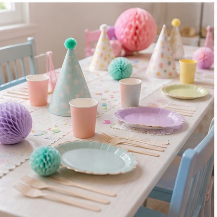 Party table set context